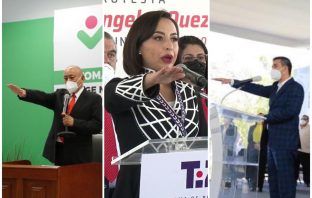 Toman posesión alcaldes en Hidalgo