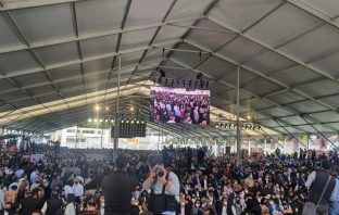 Rinden Menchaca y González informe; le brindan apoyo rumbo a candidatura