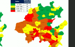 En rojo, 18 municipios de Hidalgo; aumenta riesgo