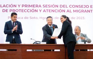 Instalan Consejo Estatal para la Protección y Atención al Migrante