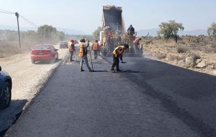 Avanza reconstrucción de carretera Tecamatl – Ajacuba