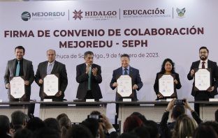 Gobierno de Hidalgo concreta estrategias para transformar al sistema educativo 