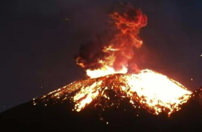En Hidalgo, sin afectaciones por actividad del volcán Popocatépetl