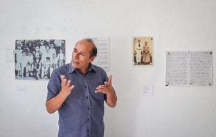 Con exposición, Yahualica denuncia desaparición forzada de profesor rural Cándido Arenas