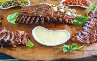 Festival en Tecozautla combina vino y asado con aguas termales