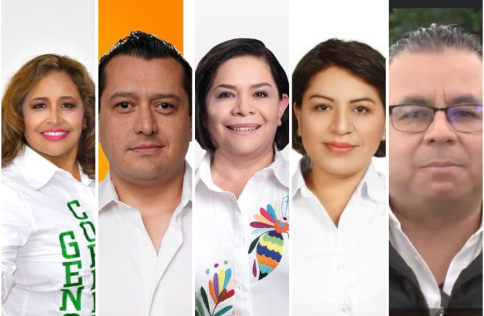 ¿Quiénes son los candidatos a Diputado Federal por Actopan?