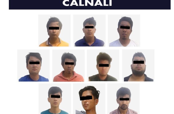 Desmantelan grupo delictivo en la Huasteca: 10 detenidos