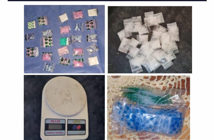 Decomisan dosis de drogas durante cateos en Progreso de Obregón