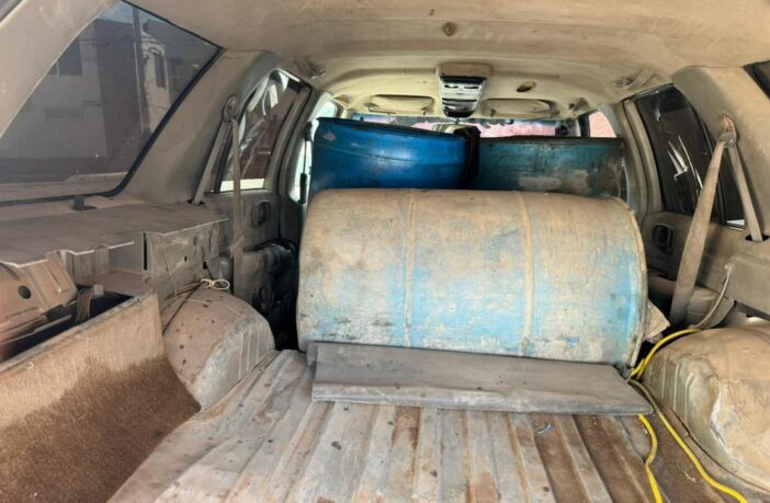 Recuperan 540 litros de combustible, en Tulancingo