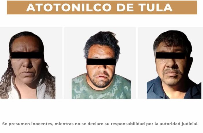 SSPH detiene a presunta líder huachicolera en Atotonilco de Tula