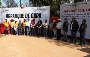 SIPDUS comienza pavimentación hidráulica en Tepetitlán