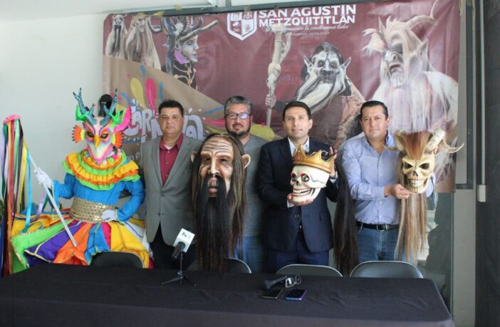 San Agustín Metzquititlán alista el carnaval